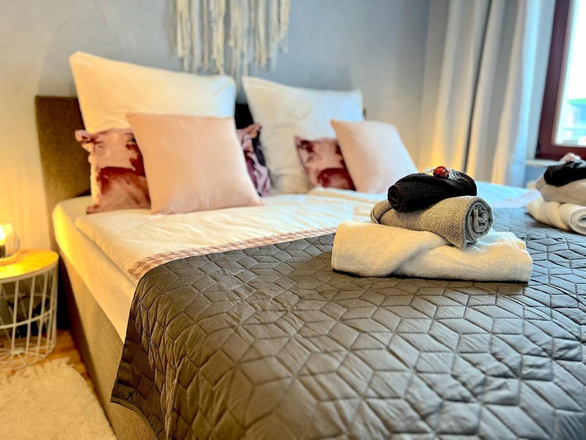 Elbling Apartment Mit Terrasse - Netflix - Parkplatz - Weinbergblick Meißen المظهر الخارجي الصورة