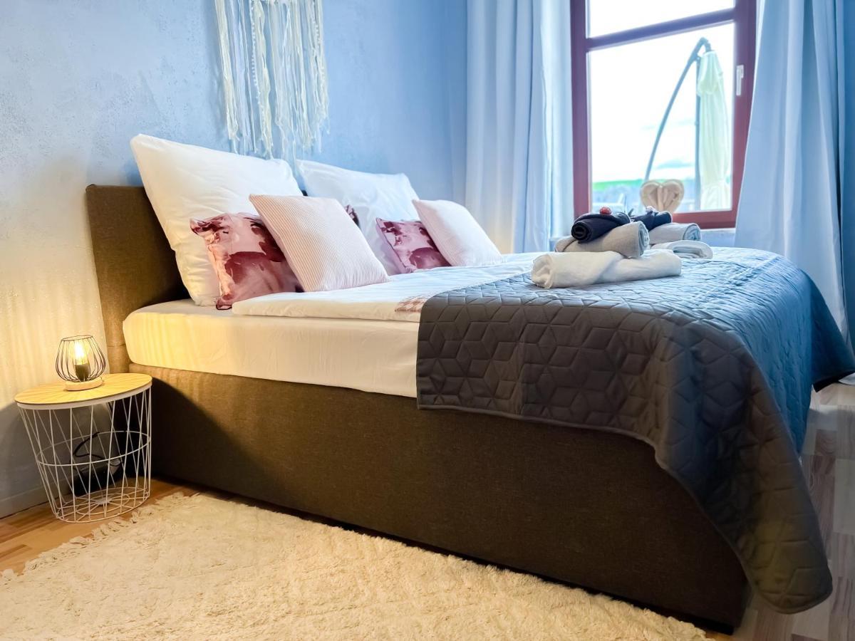 Elbling Apartment Mit Terrasse - Netflix - Parkplatz - Weinbergblick Meißen المظهر الخارجي الصورة
